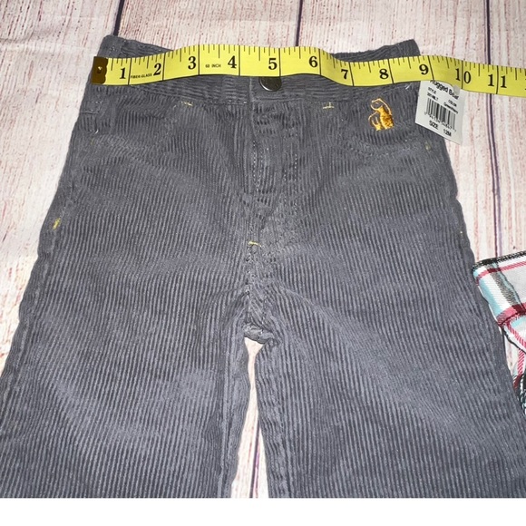 Rugged Bear corduroy pant and plaid short bundle. Size 12M - Picture 6 of 8